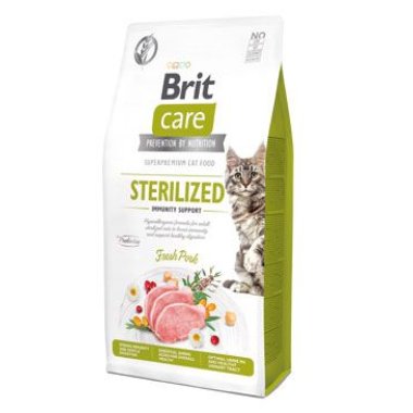 Brit Care Cat GF Sterilized Immunity Support 7 kg