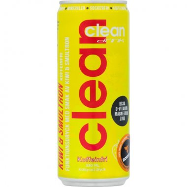 Clean Drink BCAA (bez kofeinu) - 330 ml, ananas-mango