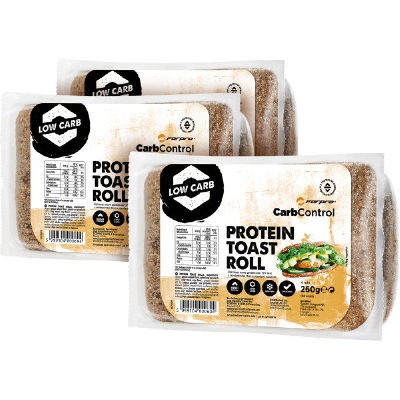 Proteinový toustový chléb ForPro® 2+1 zdarma - 260 g