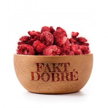 FAKT DOBRÉ Lyofilizované maliny 80 g