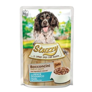 Stuzzy Dog kapsa Adult kousky rybího 100 g