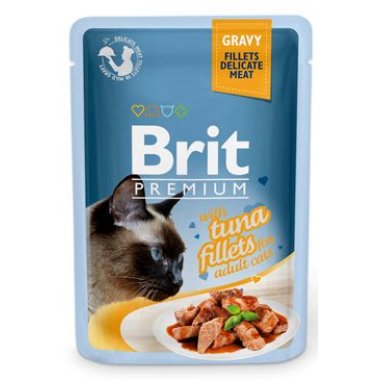 Brit Premium Cat D Fillets in Gravy With Tuna 85 g