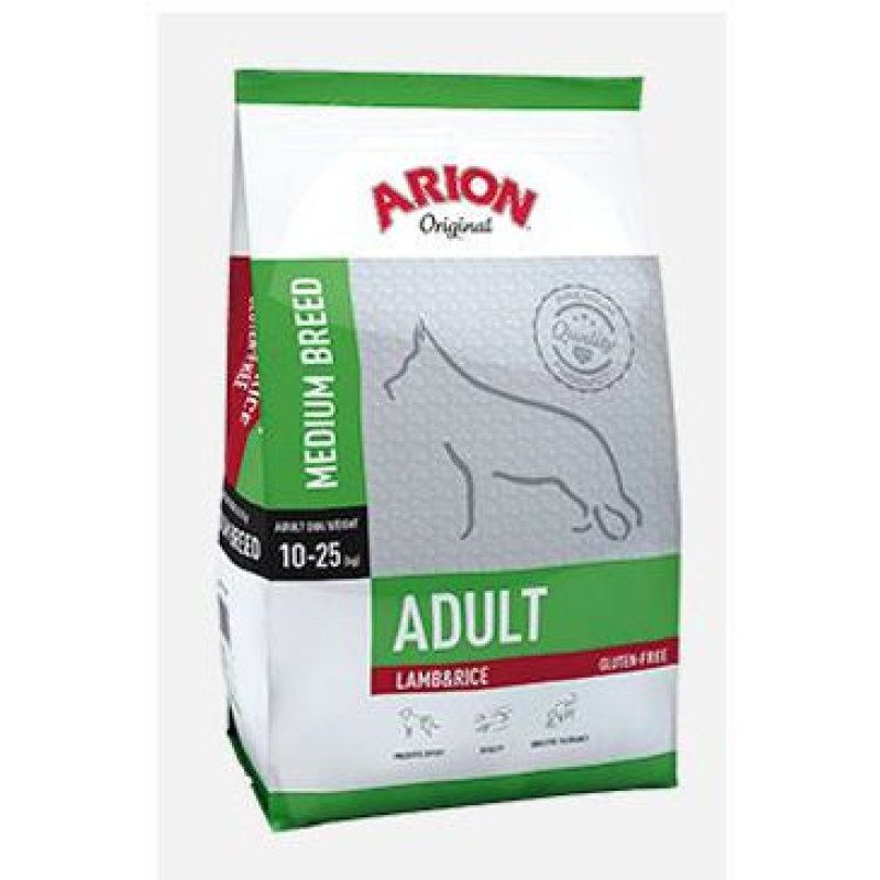 Arion Dog Original Adult Medium Lamb Rice 12 kg