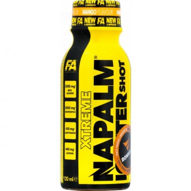Fitness Authority Xtreme Napalm Igniter Shot 2022 - 120 ml, mango