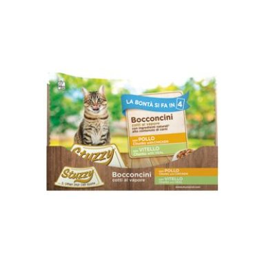 Stuzzy Cat kapsa Adult kuře/tele 4x85g