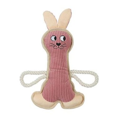 Hračka pes BUDDY králík růžová Zolux