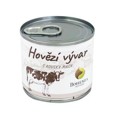 BOHEMIA Vývar Hovězí s kousky masa 140 ml