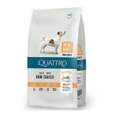 QUATTRO Dog Dry Premium Mini Adult Drůbež 7 kg