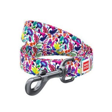 Vodítko nylon Magické květy (122cm/2,5cm)