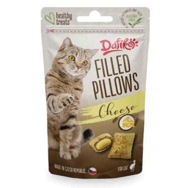 Dafíko plněné polštářky pro kočky sýrové 40 g