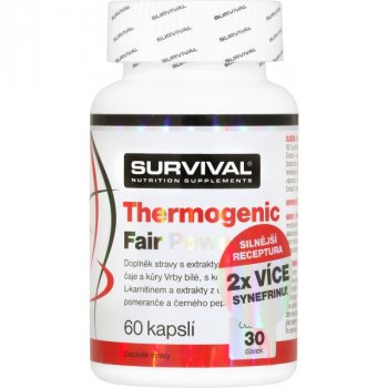 Survival Thermogenic Fair Power 60 cps