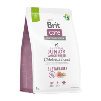 Brit Care Dog Sustainable Junior Large Breed 3 kg