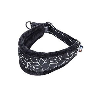 Obojek nylon Cube Hound polostah. černý XS (22-28cm)