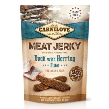 Carnilove Dog Jerky Duck & Herring Fillet 100 g