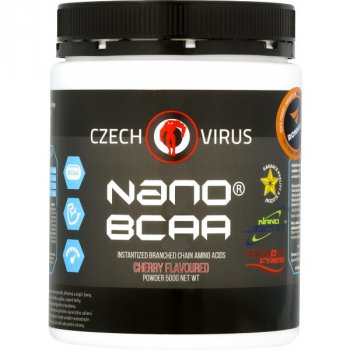Czech Virus Nano BCAA - 500 g, třešeň