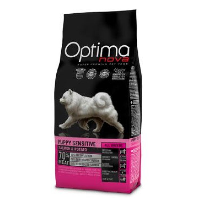 Optima Nova Dog GF Puppy sensitive 12 kg