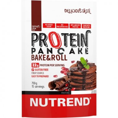 Nutrend Protein Pancake - 750 g, bez příchuti
