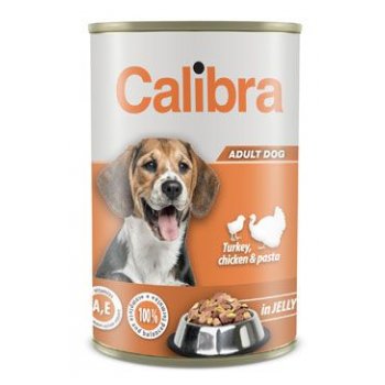 Calibra Dog konz. Turk, chick & pasta in jelly 1240 g