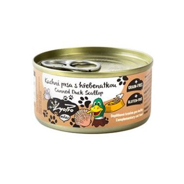 Lyopro CAT konz. Kachní prsa s hřebenatkou 85 g