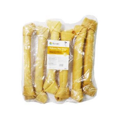 Uzel žvýkací přírodní 38 cm Tommi 6 ks