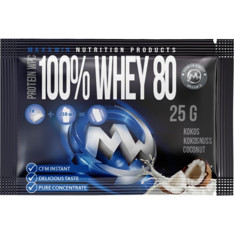 MaxxWin 100 % Whey 80 - 25 g, ananas