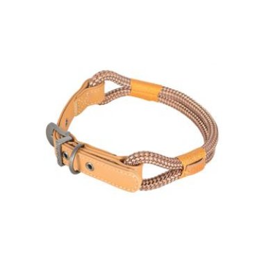 Zolux obojek pes HYDE PARK nastavitelný hnědý 6 mm 40 cm