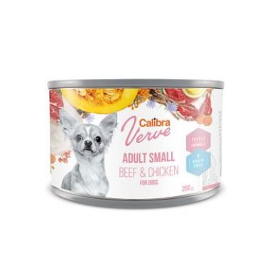 Calibra Dog Verve konz. GF Adult Small Beef&Chick 200 g