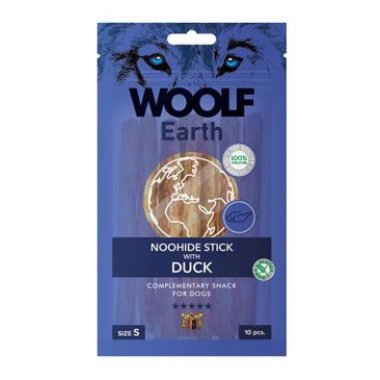 Woolf pochoutka Earth NOOHIDE S Duck 90 g