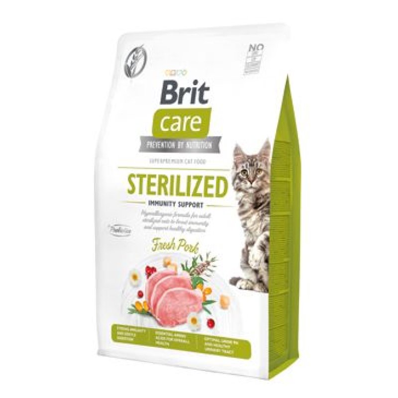 Brit Care Cat GF Sterilized Immunity Support 2 kg