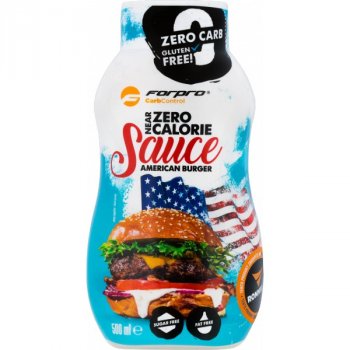 Nízkokalorická omáčka ForPro® - 500 ml, americký burger