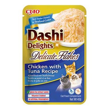 Churu Cat Dashi Delights Deli Flakes Chick&Tuna 40 g