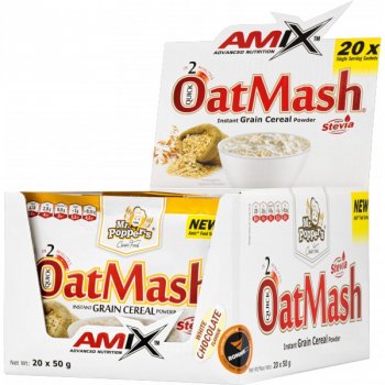 Amix OatMash® - 20x 50 g, arašídové máslo - cookies