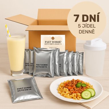 FAKT DOBRÉ Keto dieta BASIC S na 7 dní 1. krok