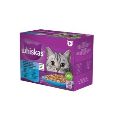 Whiskas kaps. Core rybí výběr v želé 12 x 85 g