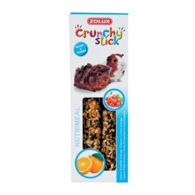 Zolux CRUNCHY STICK rybíz/pomeranč pro morče 115 g