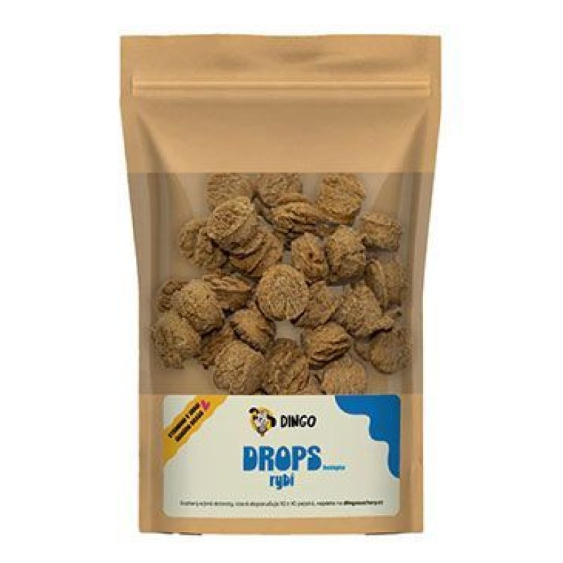 DINGO drops rybí bezlepkové 500 g