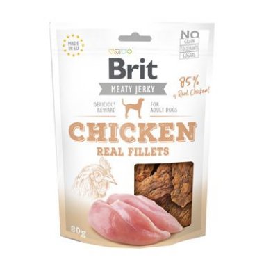 Brit Jerky Chicken Fillets 80 g