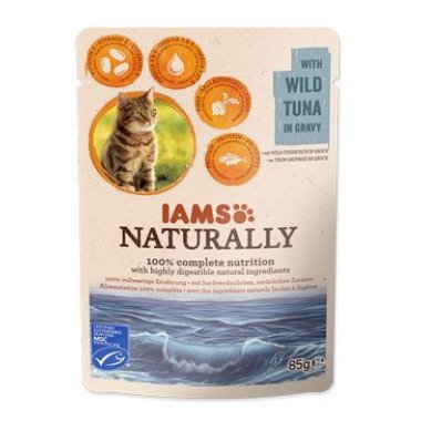 Iams Cat tuňák v omáčce kapsa 85 g