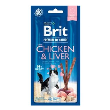 Brit Premium Cat by Nature Sticks Chicken&Liver (3pcs)