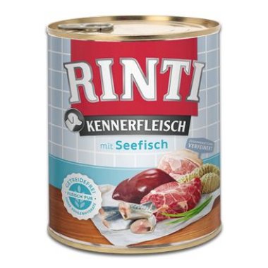 Rinti Dog Kennerfleisch konzerva mořská ryba 800 g