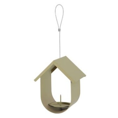 Zolux Budka krmítko GAMA III na loj. kouli kov. zelená