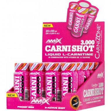 Amix CarniShot 3000 - 20x 60 ml, mango