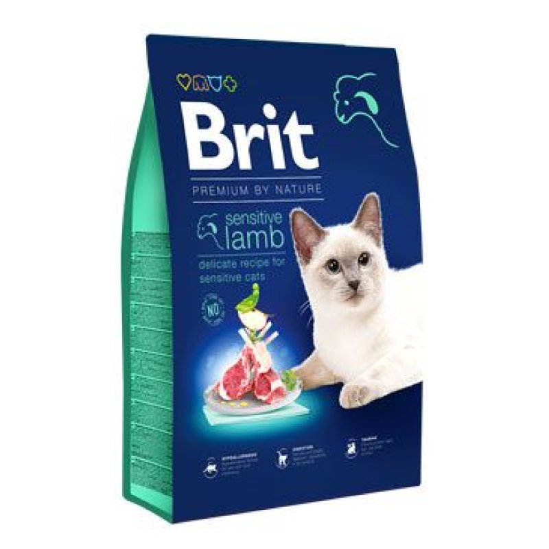 Brit Premium Cat by Nature Sensitive Lamb 8 kg