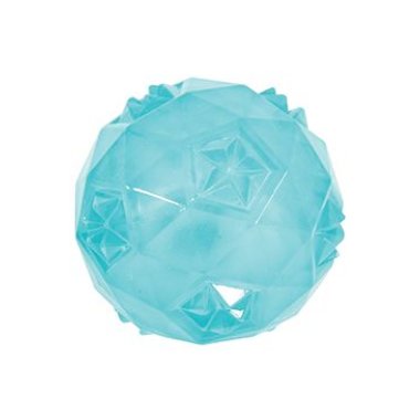 Zolux míček TPR POP BALL 7,5 cm tyrkysová