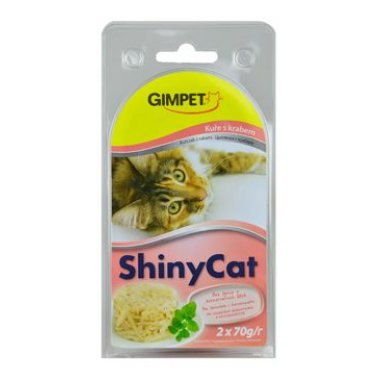 Gimpet ShinyCat  kuře/krab 2 x 70 g