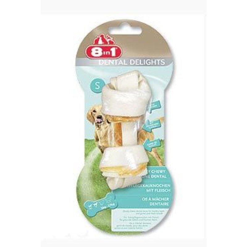 Pochoutka 8in1 Dental Delights Bone S