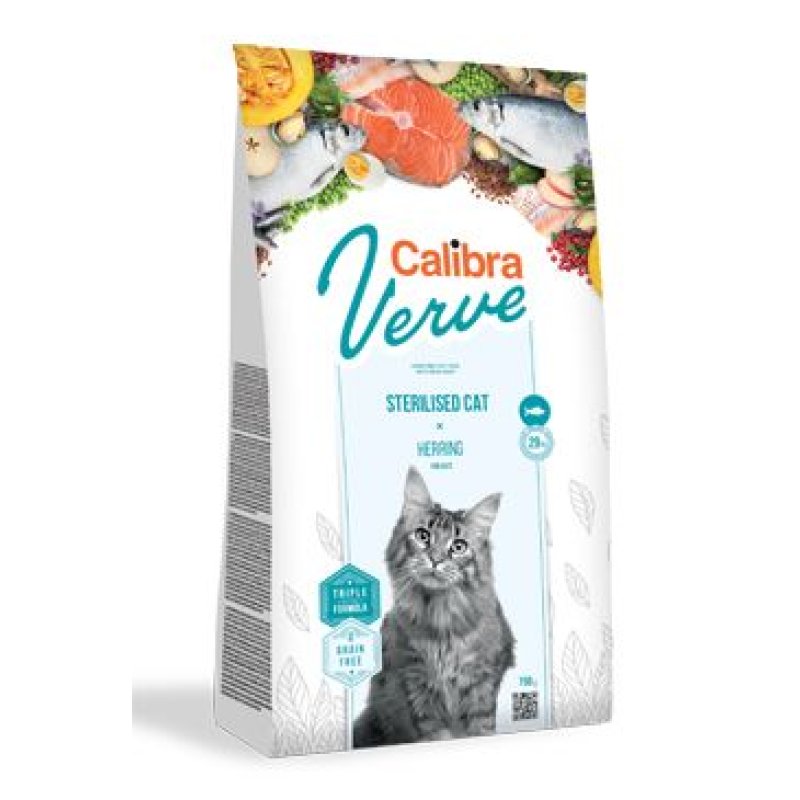 Calibra Cat Verve GF Sterilised Herring  3,5 kg