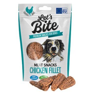 Brit Let's Bite Meat Snacks Chicken Fillet 80 g