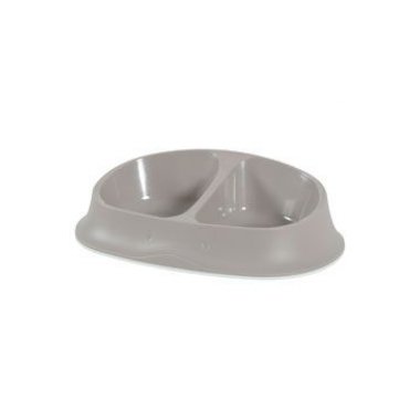 Zolux Miska plast dvojmiska kočka SMART 2 x 0,25 l béžová