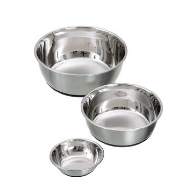 Karlie miska nerez Dog SELECTA protiskluz 300 ml 13 cm